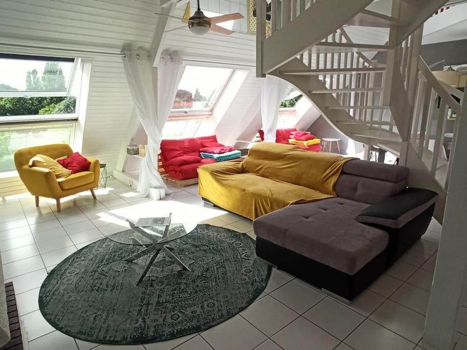 Superbe Loft 90M² Proche Parc Expo Nantes Apartment ภายนอก รูปภาพ